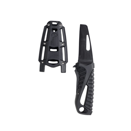 Rescue Knife Fixed Blade - Black