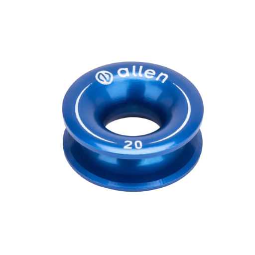 Anneau en aluminium 20mm x 8mm x 8mm noir