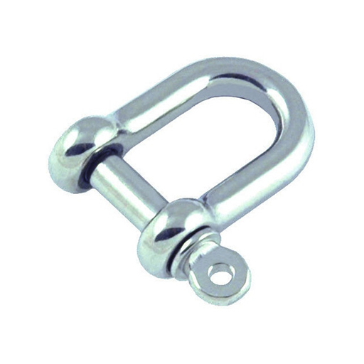 Round Body D Shackle 4mm Dia.