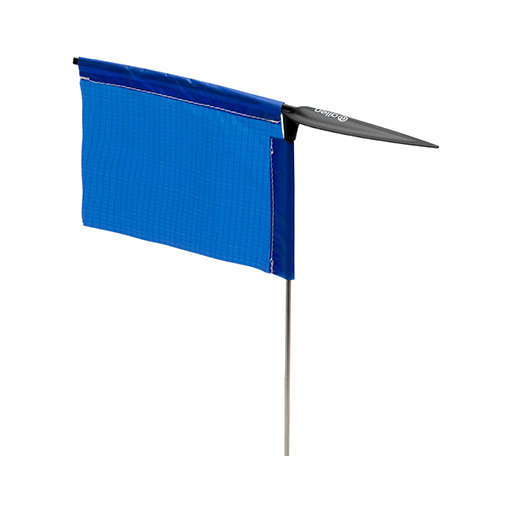 Racing Burgee Single Blue