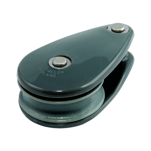 Poulie en nylon 38mm gris