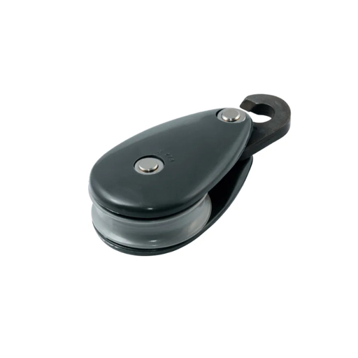 38mm Nylon Block And Inglefield Clip Grey