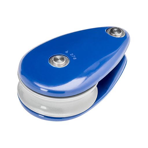 38mm Nylon Ball Bearing Block Royal Blue