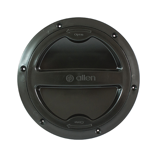 138mm Black Hatch Cover With Integral Seal