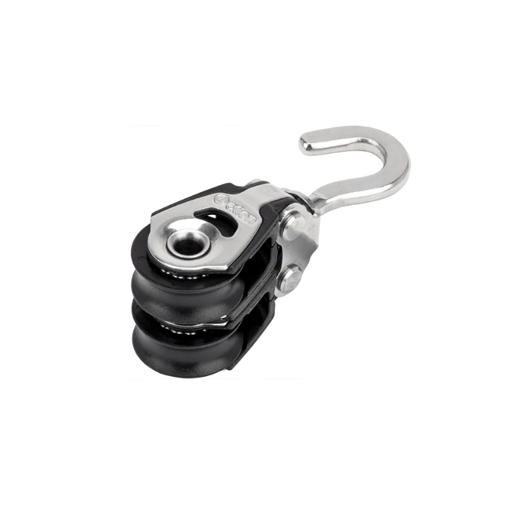 20mm Double Dynamic Block With Swivel Hook