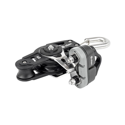 40mm Dynamic Fiddle Block With Hook And A..77 Cleat