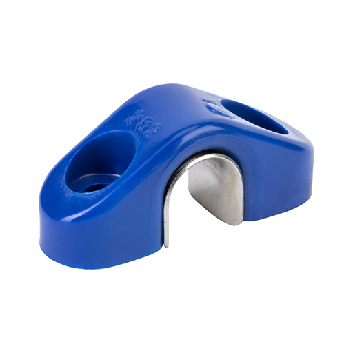 Open Base Stainless Steel Liner Fairlead 6mm Id Royal Blue