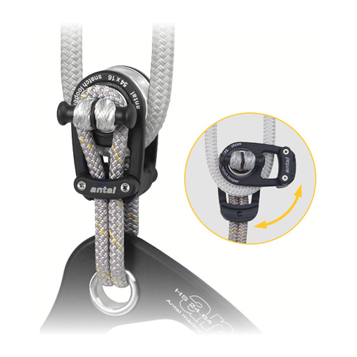 Snatch block with Dyneema loop - WL 3500 kg - BL 10500 kg