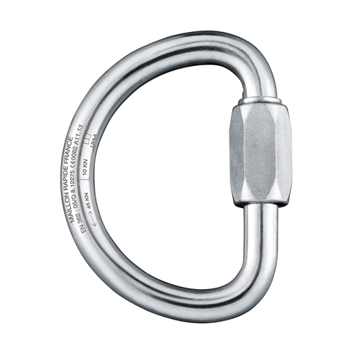 SS Quick Link Half-Moon 10mm - 7/16 EN