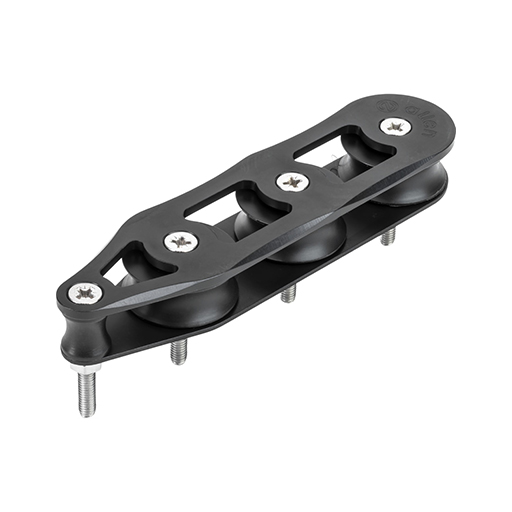 40mm Plain Bearing 3 Sheave Deck Organiser