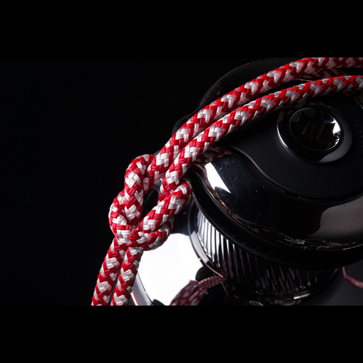 Dynapro 8mm white/red - cut length