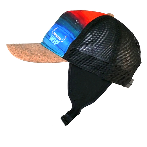 Cool Cap With Fixed Ear Strap