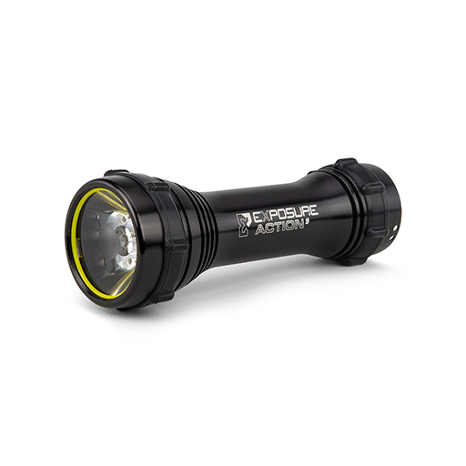 Exposure 9 degree 1000 lumen search light with single cell