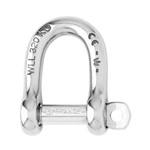 13/32 Self Locking D Shackle