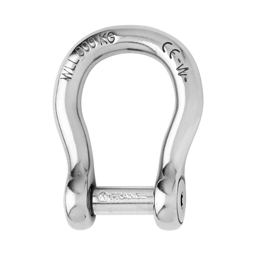 Manille autobloquante axe 6 pans creux lyre - Dia 12mm