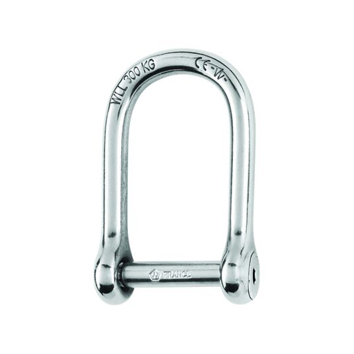 1/4 Allen Head Large Opening D Shackle
