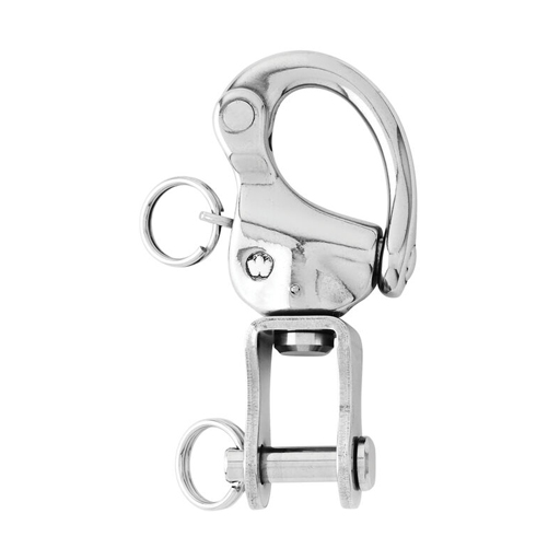 Mousqueton de drisse HR - Emerillon manille - Long: 90mm