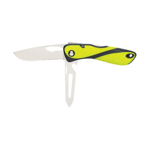 Offshore Fluo Serrated Shk Key Knife