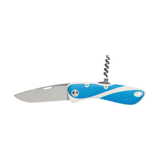 Aquaterra Blue Corkscrew Knife