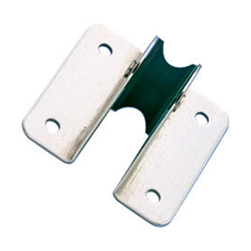 Poulie inox simple - Réa 25 - Applique verticale