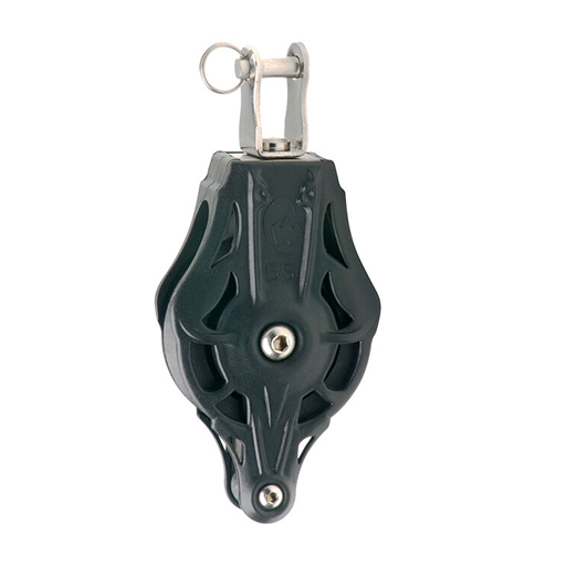 Poulie sans billes simple - Réa 55 - Emerillon chape ringot