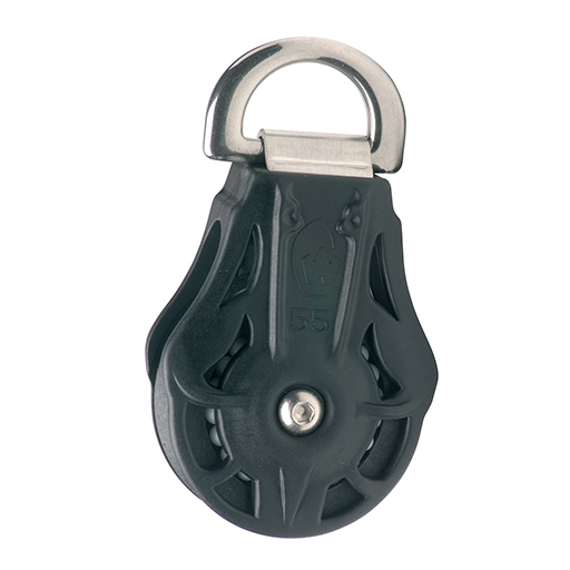 Single Ball Bearing Block Webbing D Ring