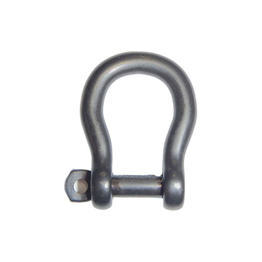 Manille imperdable lyre - Dia 6mm - Noire