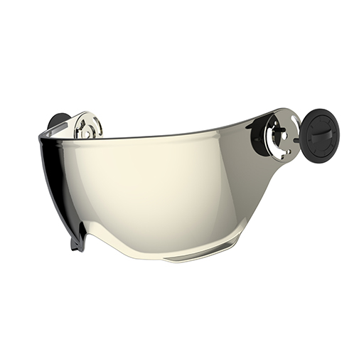 Visière de rechange Casque X-OVER Miroir Gris Cat 3 M-L 55-60cm