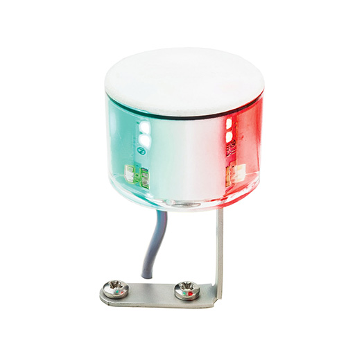 Horizontal 2NM Tricolor+Anchor RACING light - Upside - with foot & top cover