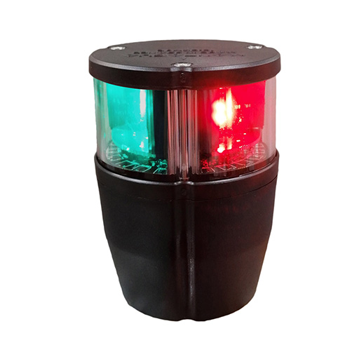 NAVIPRO Horizontal 2NM Tricolor with Anchor - Upside - with foot & top cover