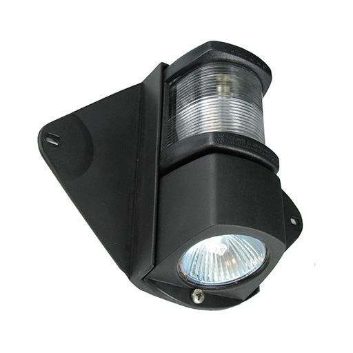 Combined 40W led deck spotlight  & 2 NM Masthead led navigation light