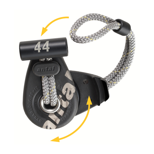 Dynablock - Poulie 44mm - SWL 600 kg avec boucle Snap